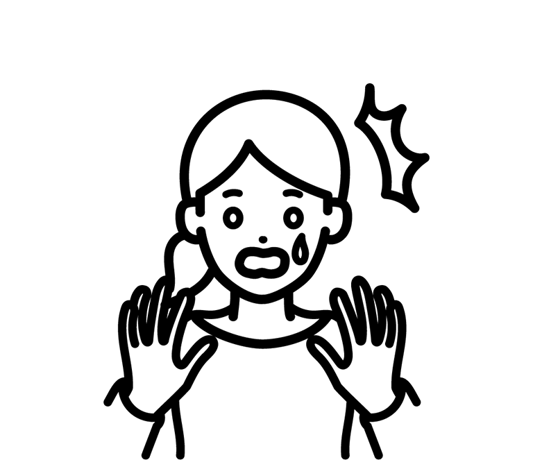 パフォーマンス低下アイコン